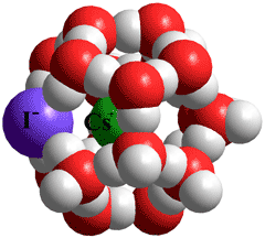 CsI(H2O)18 clathrate