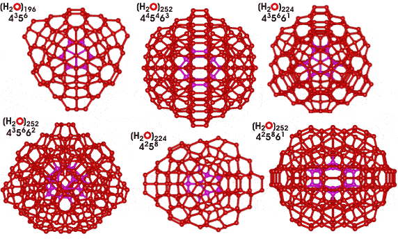 alternative water clusters