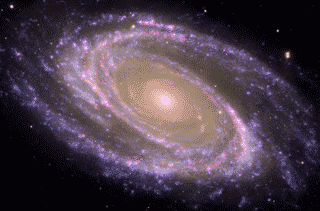 spiral galaxy known as Messier 81 from NASA/JPL-Caltech/ESA/Harvard-Smithsonian CfA