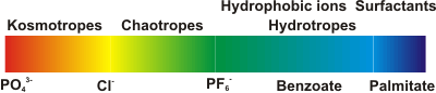 Range of effects of anions, based on [2903]