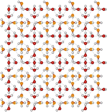 ice vi crystal structure