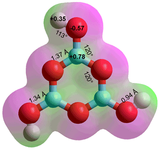 Metaboric acid, B<sub>3</sub>O<sub>3</sub>(OH)<sub>3</sub>